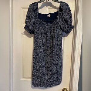 American Eagle Outfitters Dark Blue Floral Dress size xl